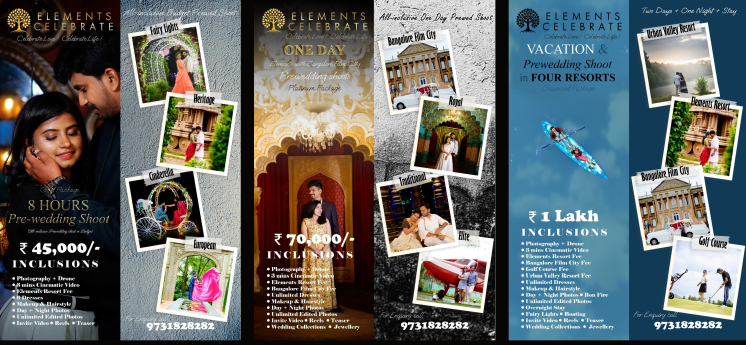 Featured Elements Celebrate package cards